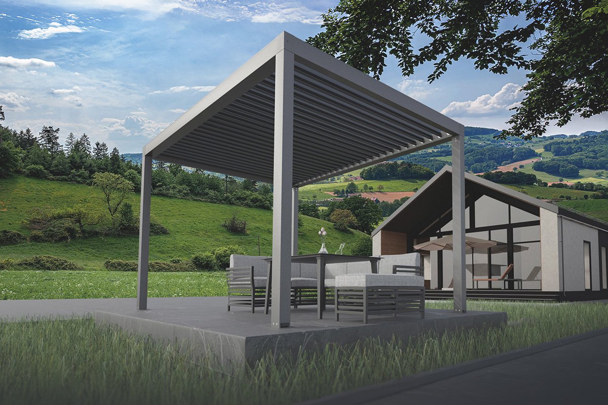Bioklimatická pergola Selt SB350 – luxusní design za dostupnou cenu